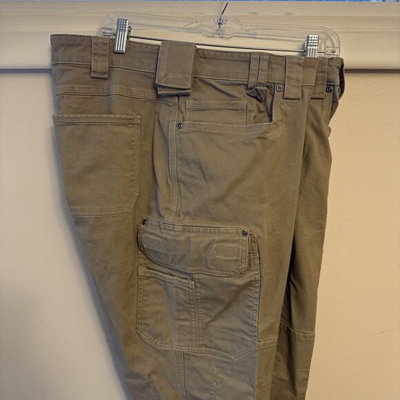 Duluth Trading | Flex Fire Hose Carpenter Pants | Brown | 42x30 | Men’s - Picture 4 of 16